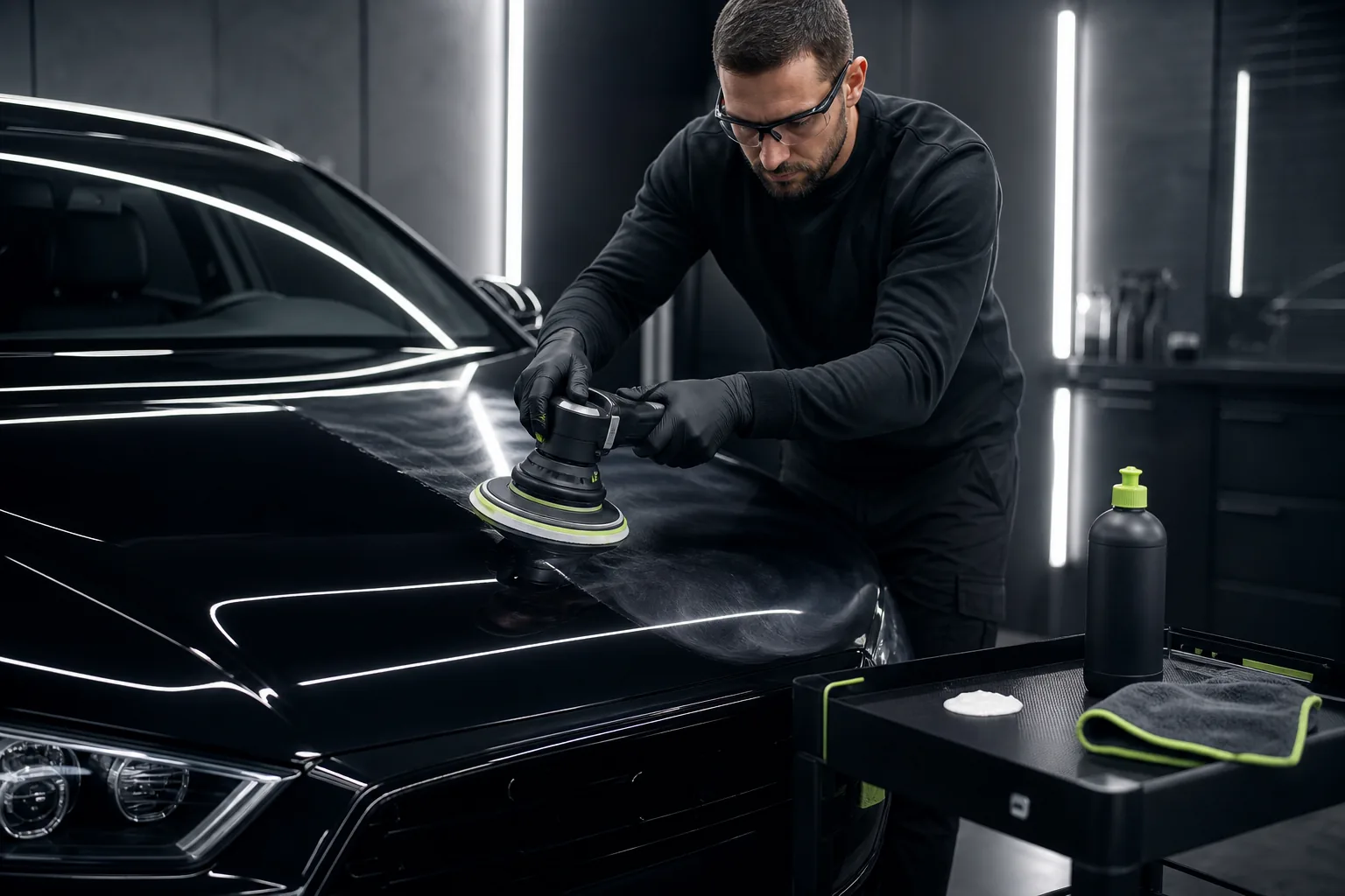 Polissage et finition carrosserie