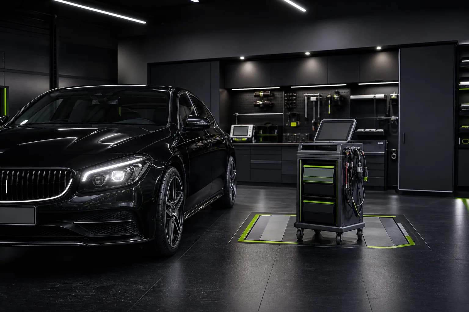 Zone diagnostic et outillage multimarque