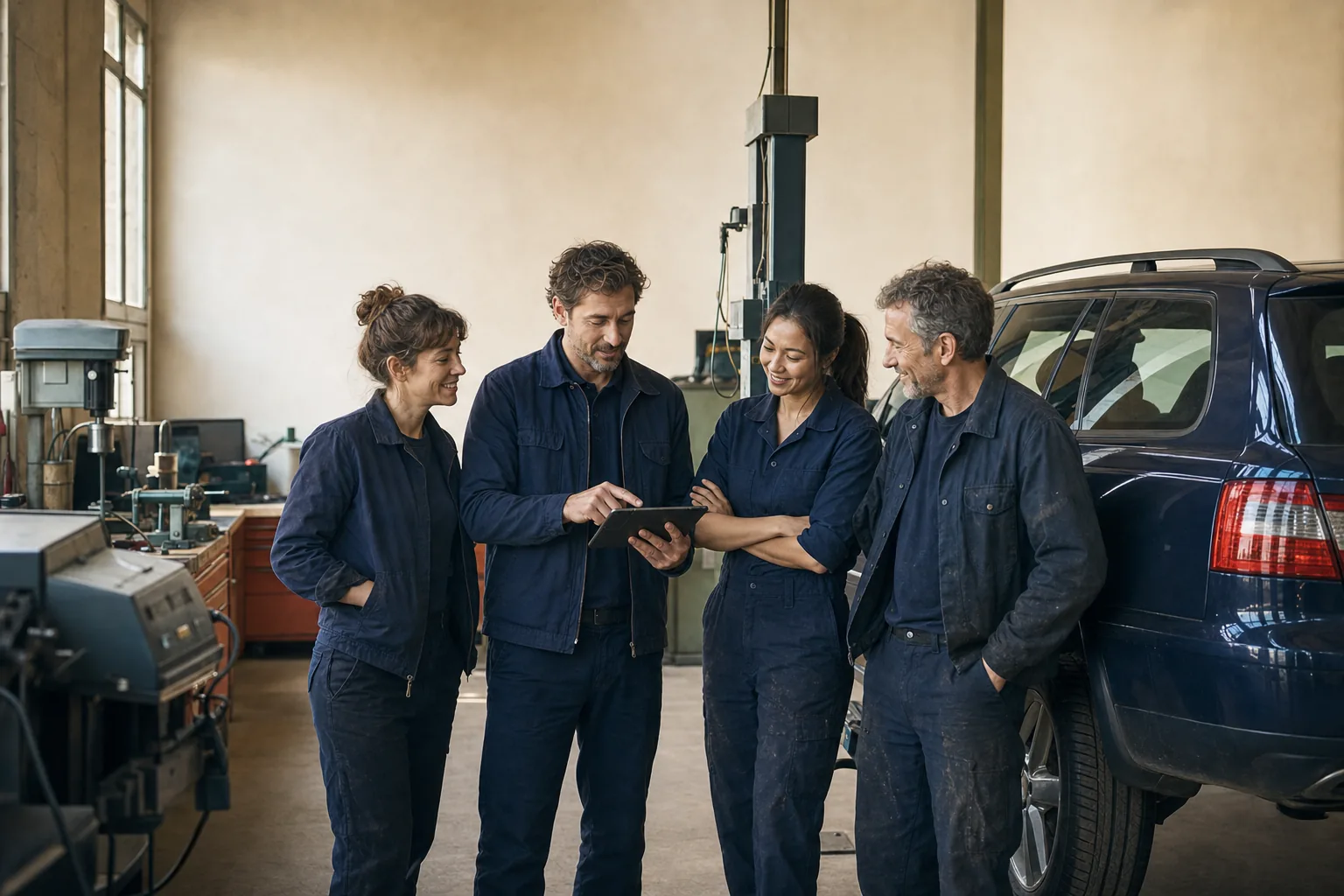 L’équipe de mécaniciens de Garage Horizon Auto